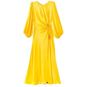 FARM RIO cut out midi dress Sz S